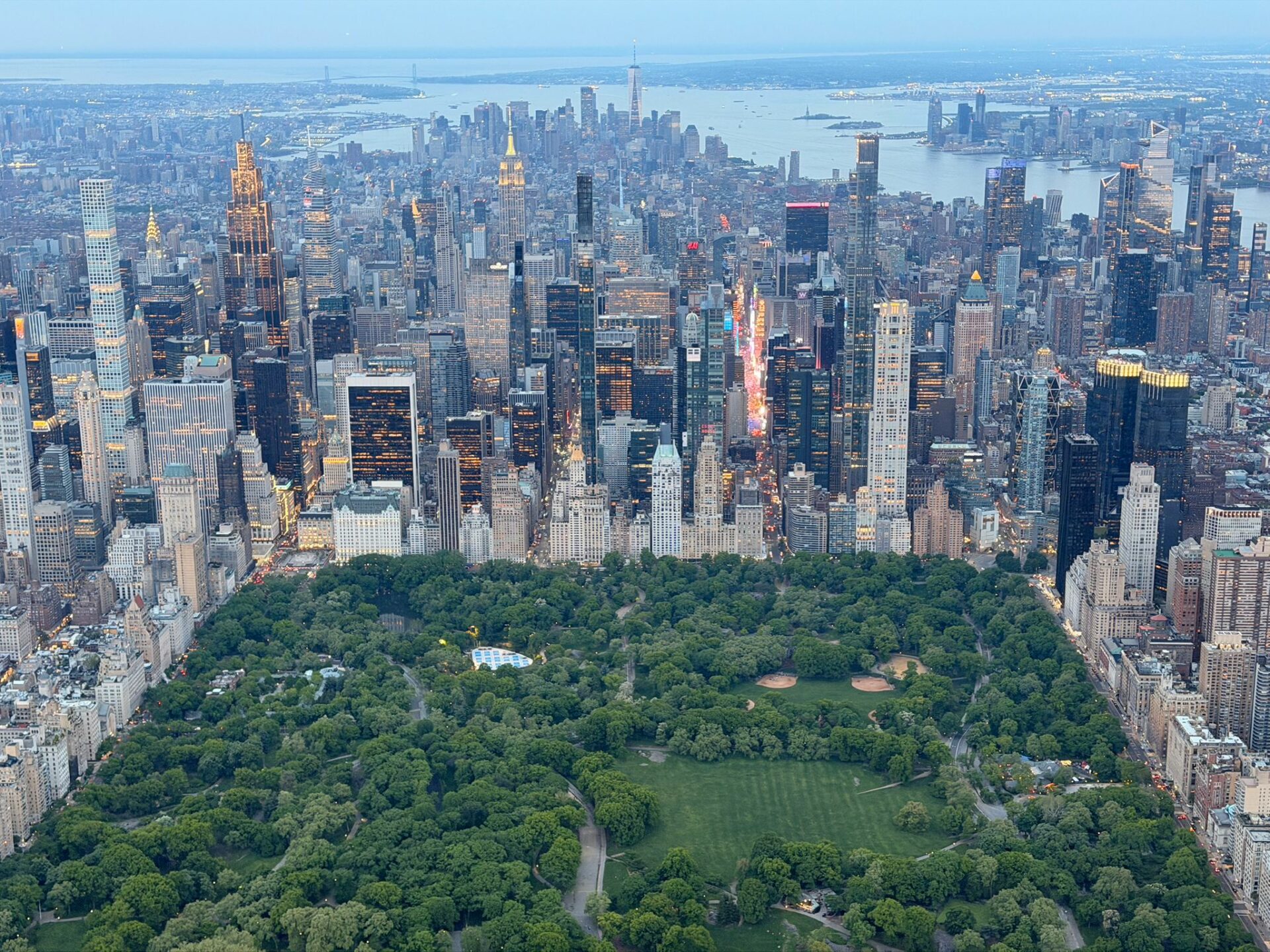 Central Park i New York rejserapport